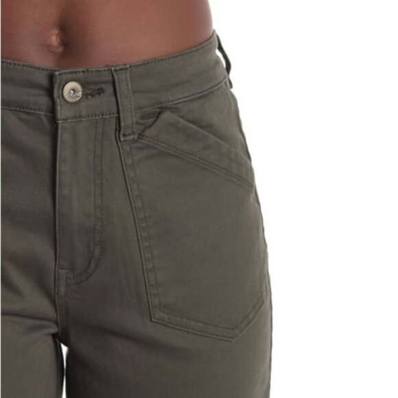 SUPPLIES BY UNION BAY Kylee Twill Cropped Wide Leg - Picture 3 of 8